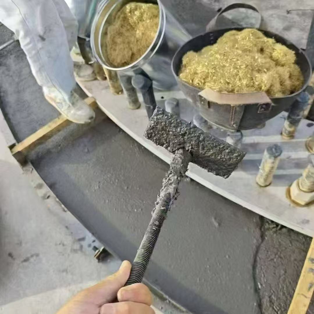 颍泉C120钢纤维高强无收灌浆料 轧机压缩机汽轮机发电机锻压设备底座灌浆材料